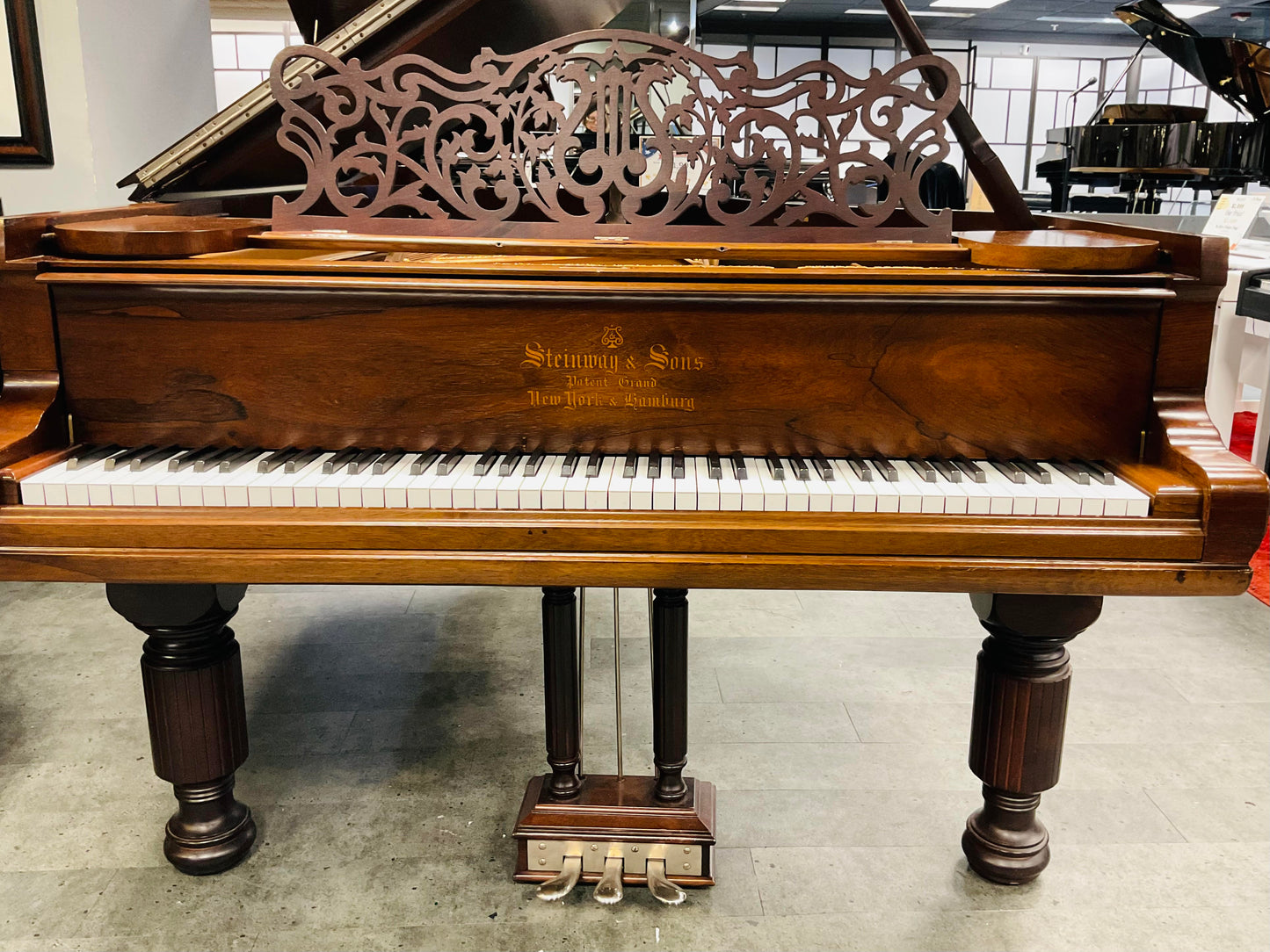 Pre-Owned Grand Steinway Model B - 1896 Edition (Rebuilt)